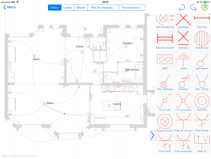 Plan electrique